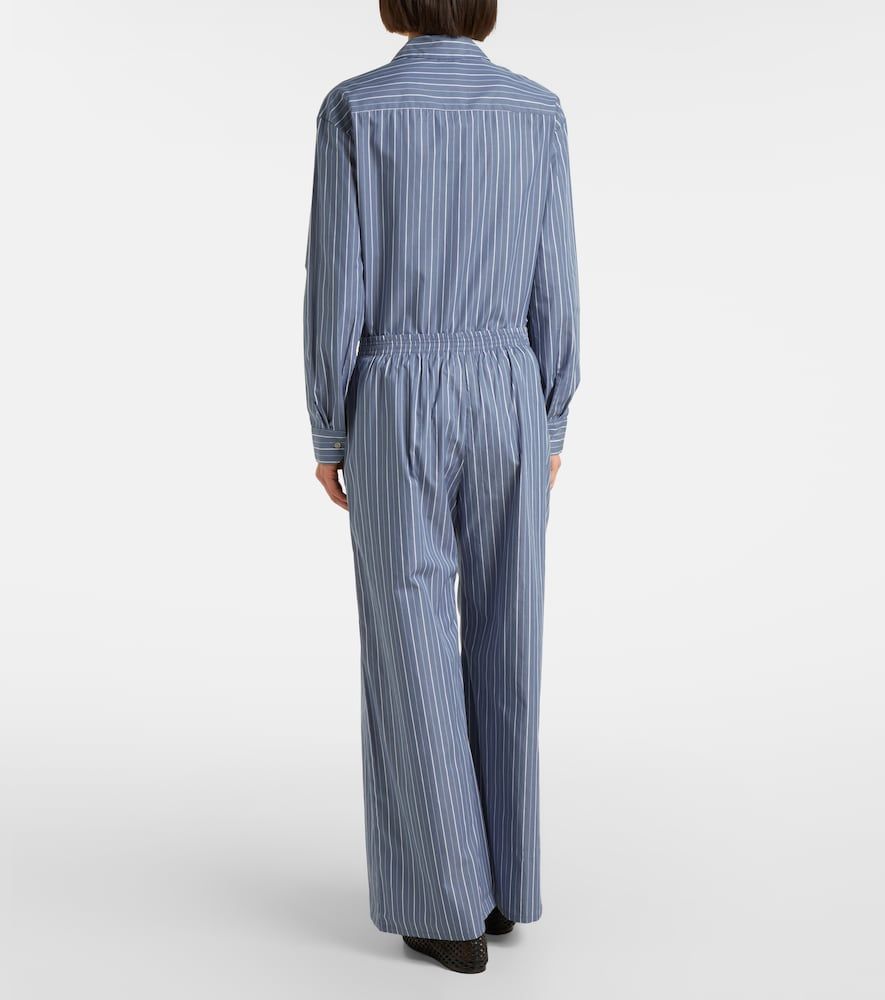 Pantalones anchos Yoshi de sarga a rayas - Leset - Modalova