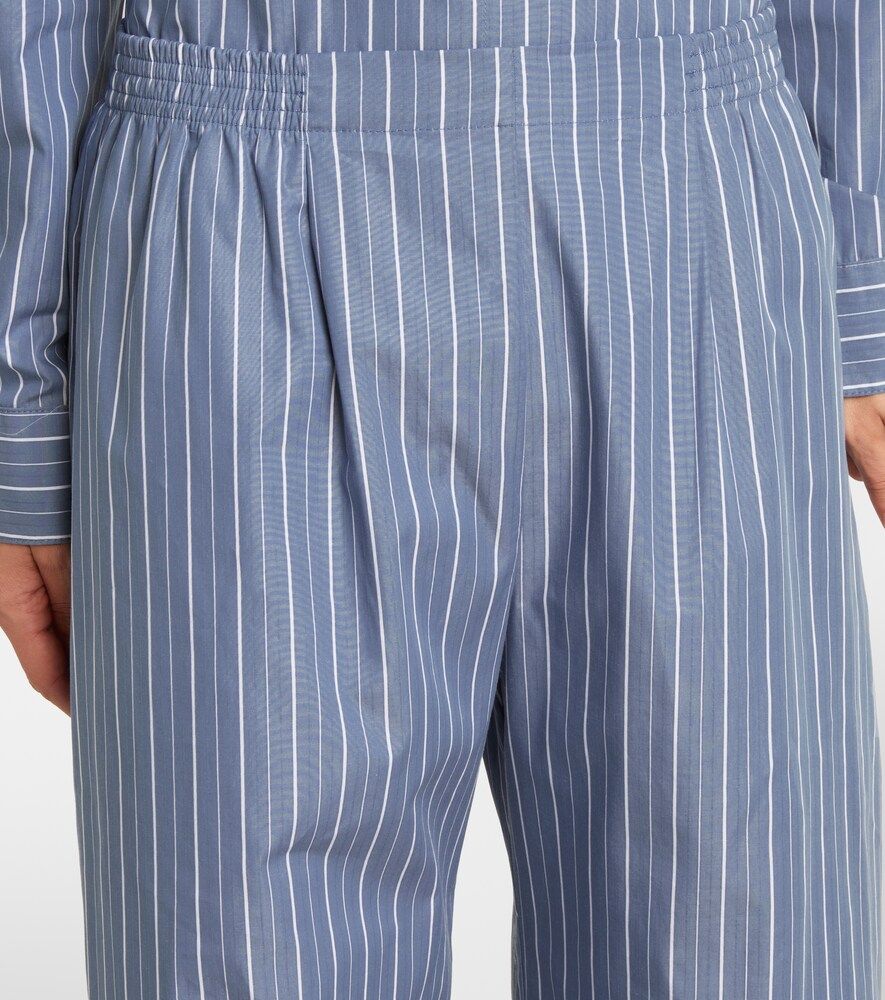 Pantalones anchos Yoshi de sarga a rayas - Leset - Modalova
