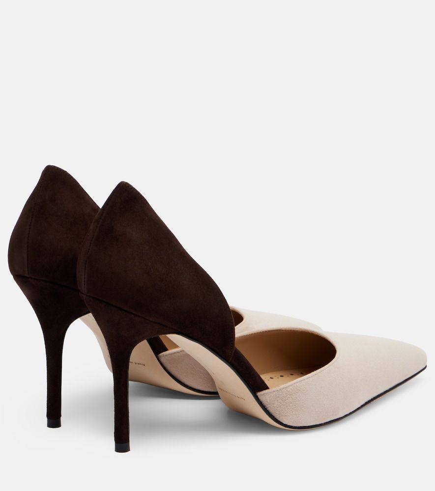 Pumps Taylerbinu 90 aus Veloursleder - Manolo Blahnik - Modalova