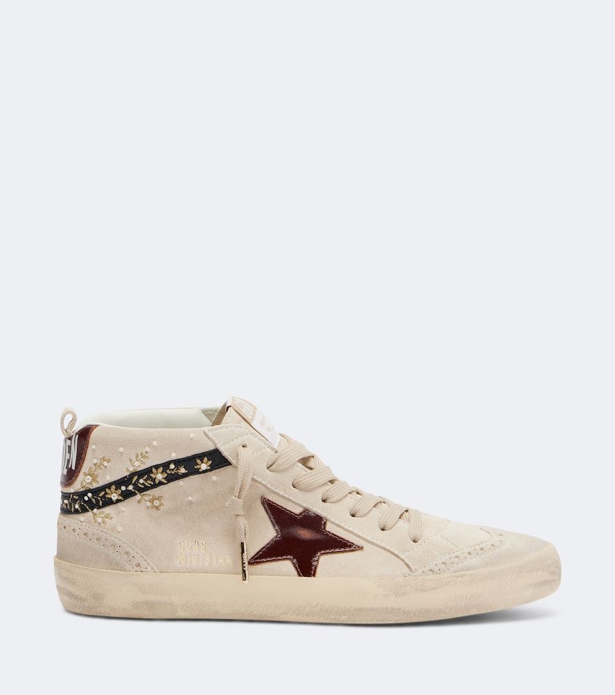 Sneakers alte Mid Star in suede - Golden Goose - Modalova