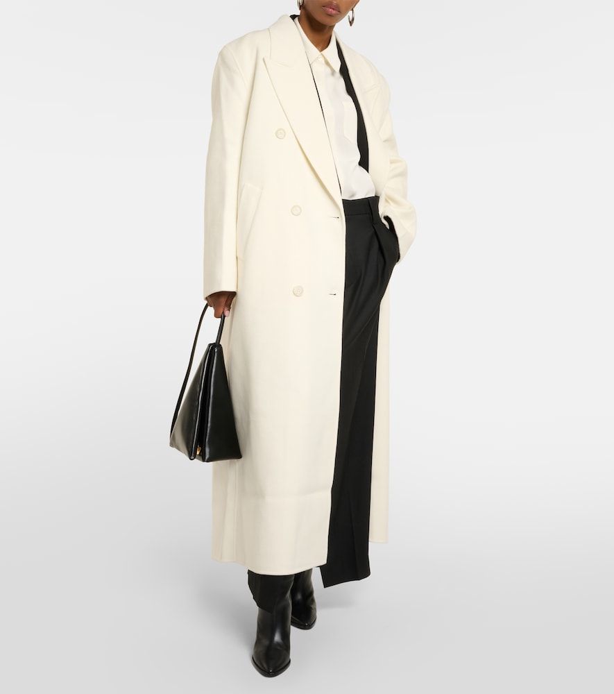 Gaia oversized wool-blend coat - The Frankie Shop - Modalova