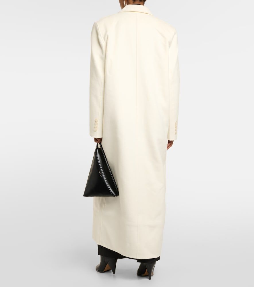 Gaia oversized wool-blend coat - The Frankie Shop - Modalova
