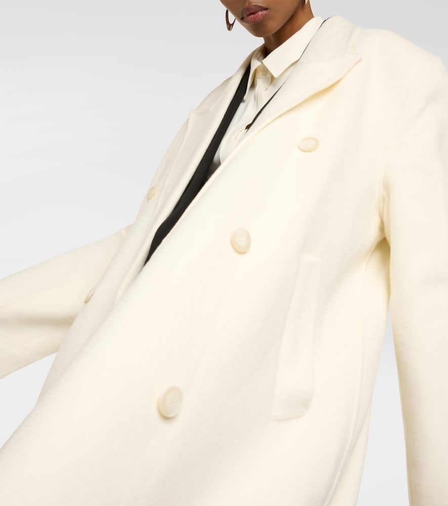 Gaia oversized wool-blend coat - The Frankie Shop - Modalova