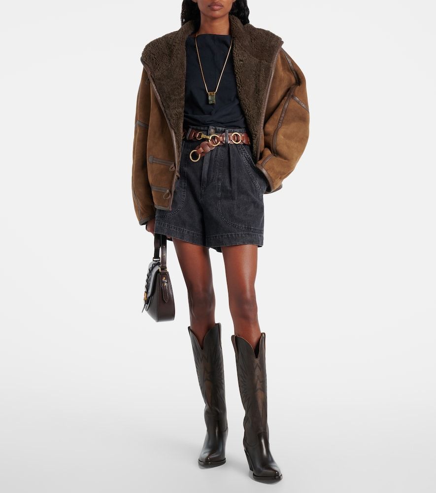 Wish Star leather cowboy boots - Golden Goose - Modalova