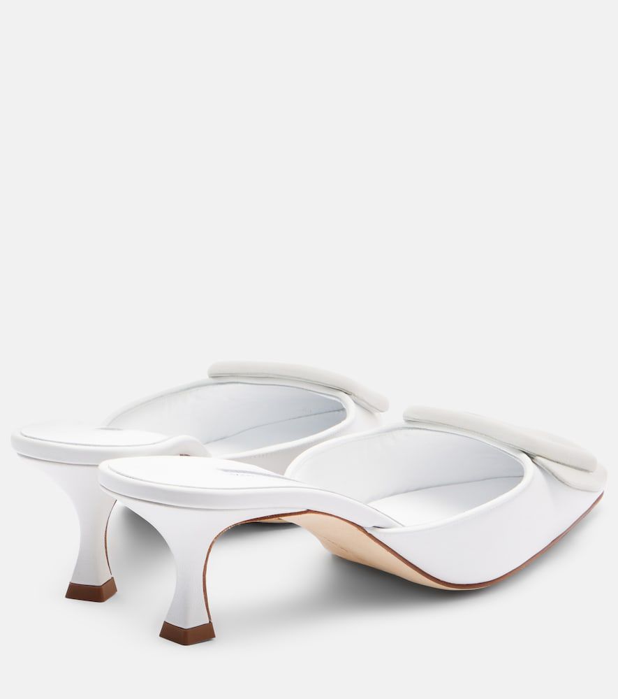 Sandalen Maysale 50 aus Leder - Manolo Blahnik - Modalova