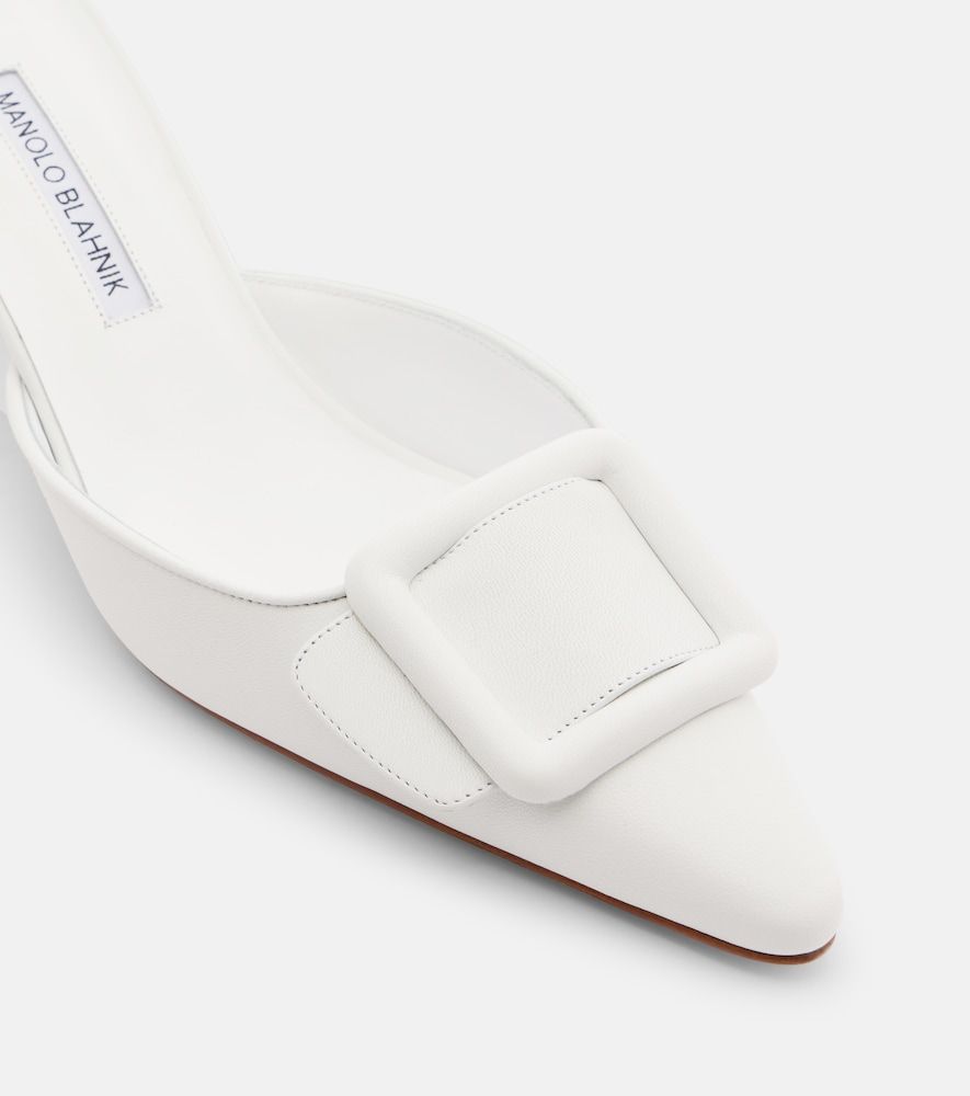 Sandalen Maysale 50 aus Leder - Manolo Blahnik - Modalova