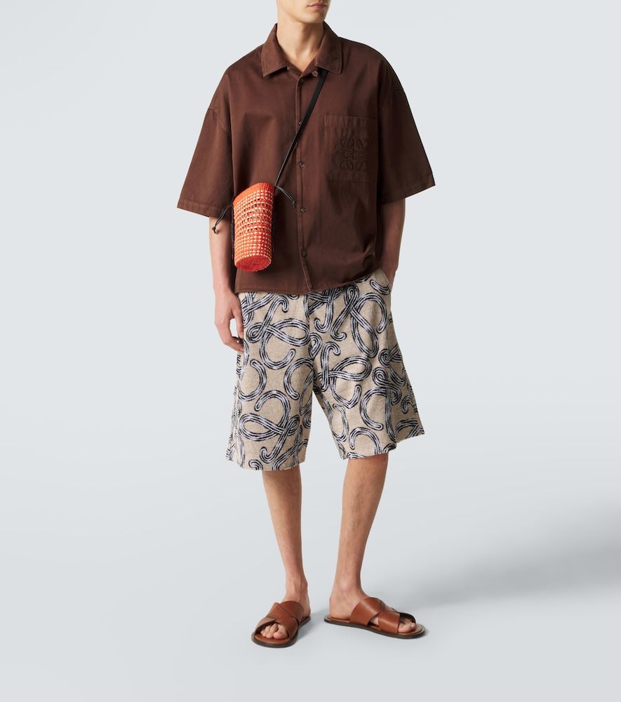 Bermudas Paula's Ibiza de rizo en mezcla de algodón - Loewe - Modalova