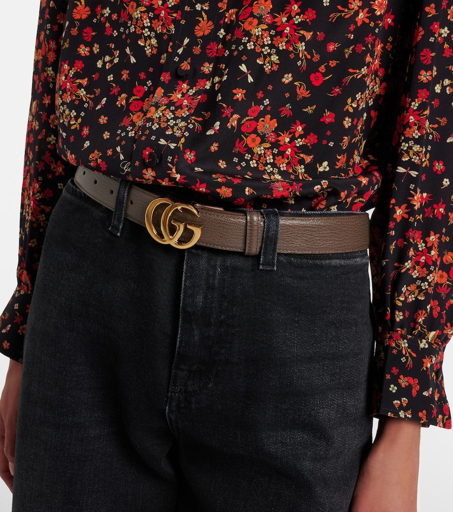 Gucci Gürtel GG Marmont aus Leder - Gucci - Modalova