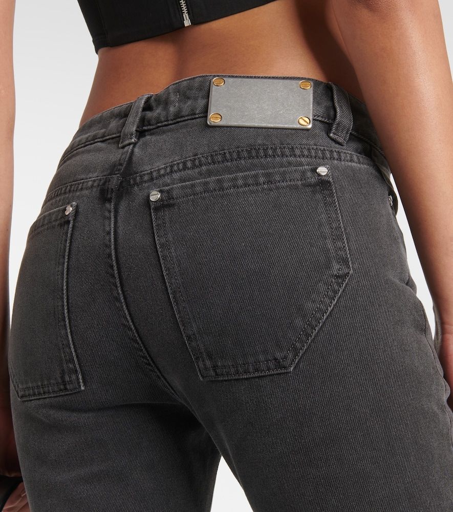 Darted mid-rise flared jeans - Dion Lee - Modalova