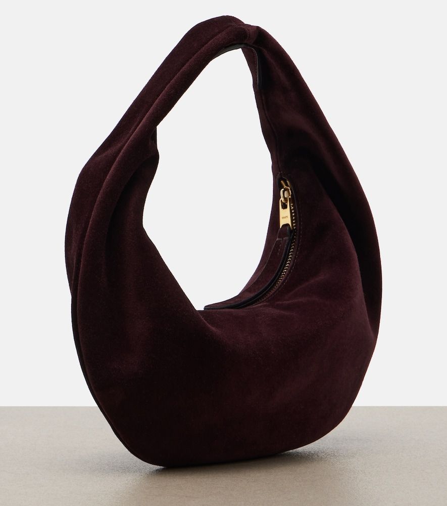 Borsa a spalla Olivia Mini in suede - Khaite - Modalova