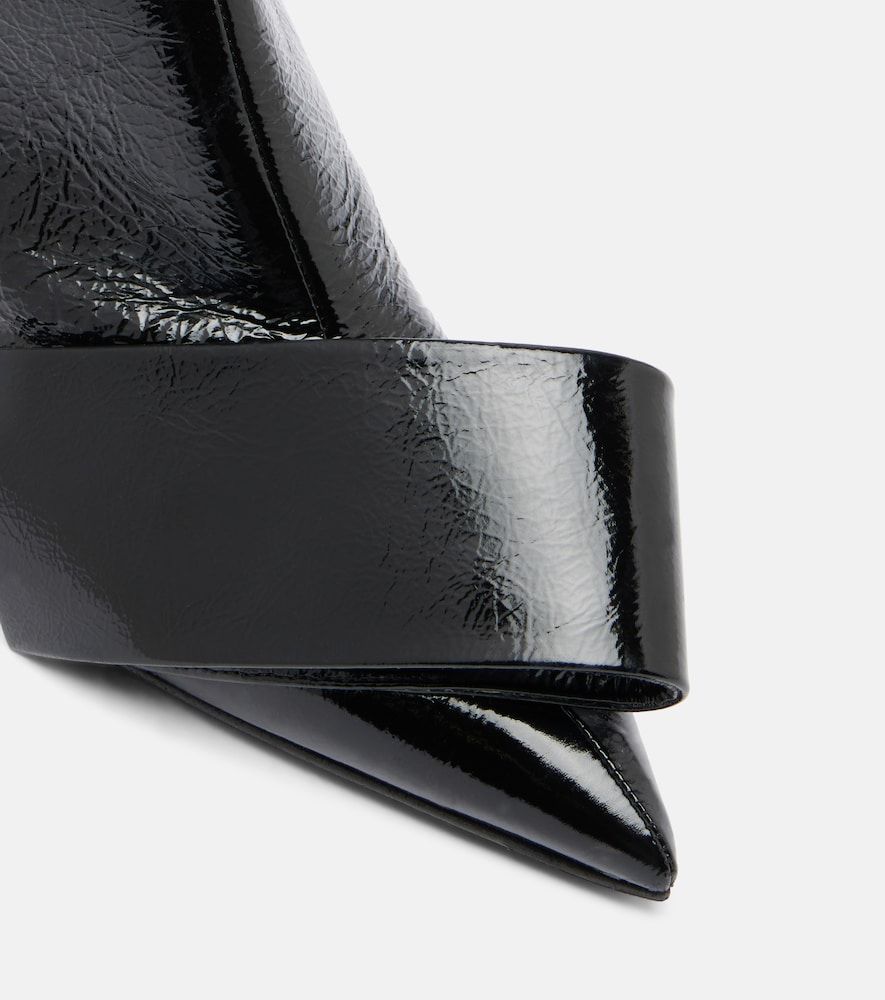 Twisted Ribbon leather ankle boots - Givenchy - Modalova