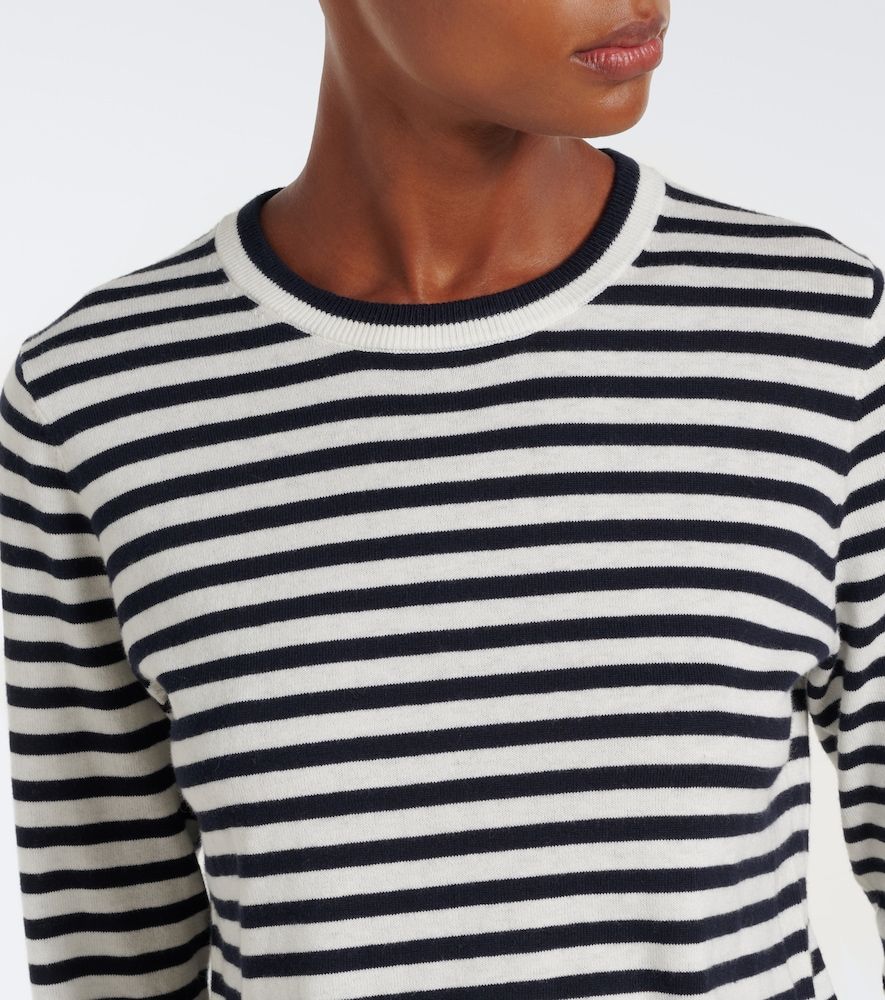 T-shirt Roxy in cotone e cashmere a righe - Velvet - Modalova