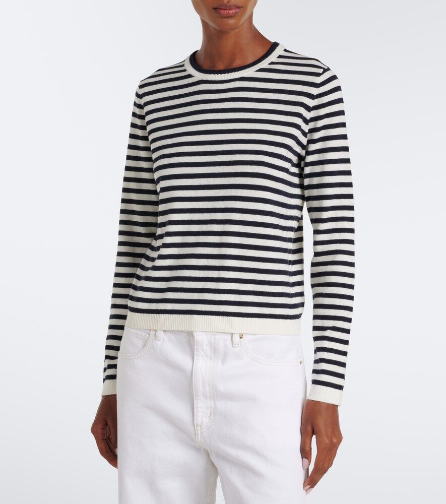 T-shirt Roxy in cotone e cashmere a righe - Velvet - Modalova