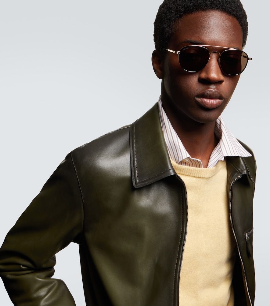 Runde Sonnenbrille Signature C - Cartier Eyewear Collection - Modalova