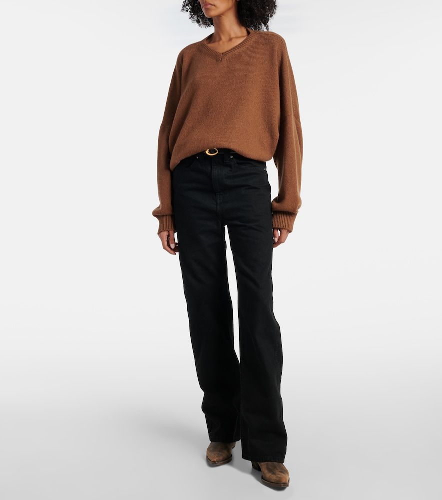 Jeans rectos Bonnie de tiro bajo - Khaite - Modalova