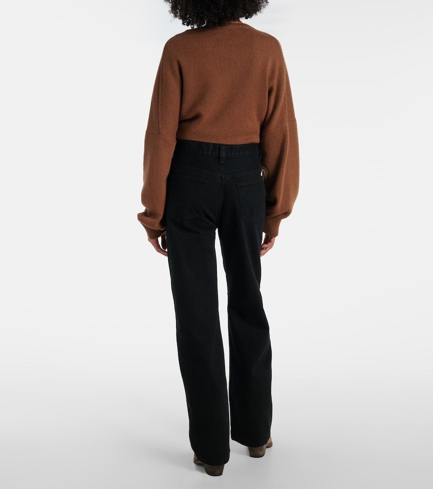 Bonnie low-rise straight jeans - Khaite - Modalova