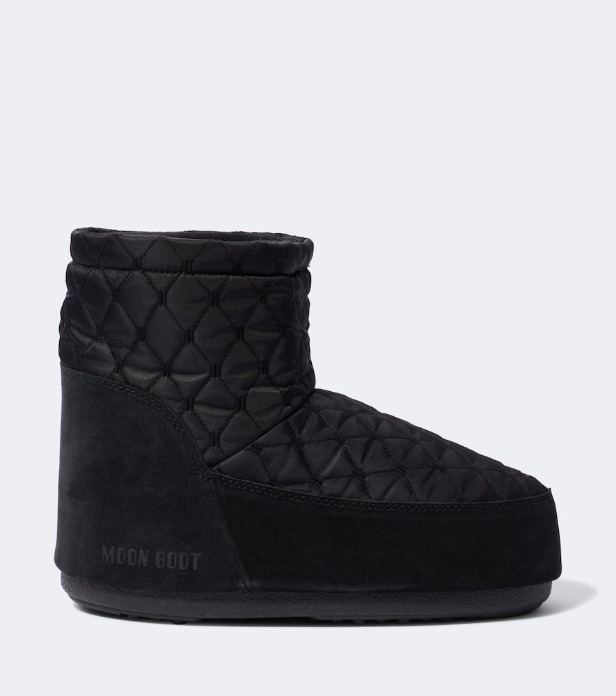 Wattierte Schneestiefel Icon Low - Moon Boot - Modalova