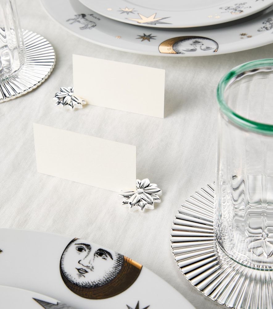 Set Malmaison aus zwei Tischkartenhalter - Christofle - Modalova