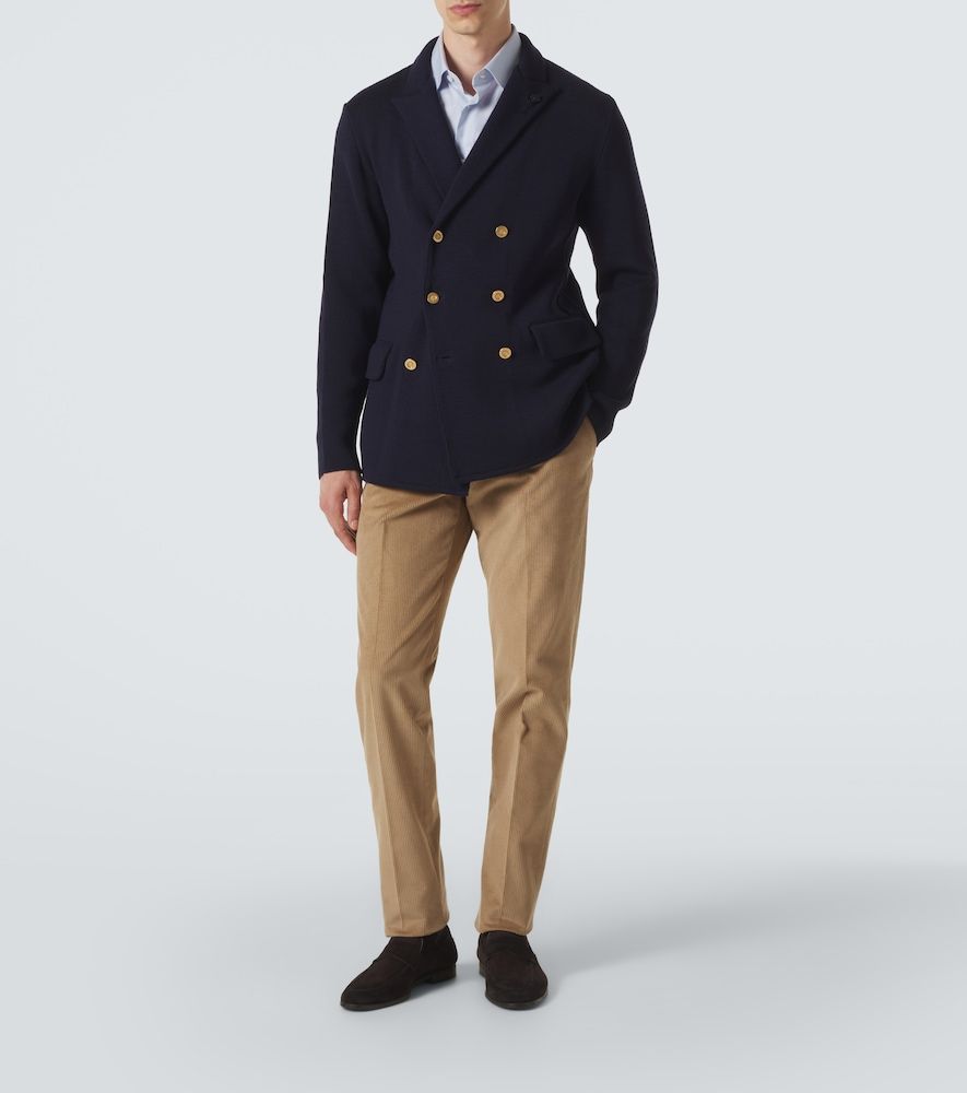 Pantalones slim de pana de algodón - Lardini - Modalova