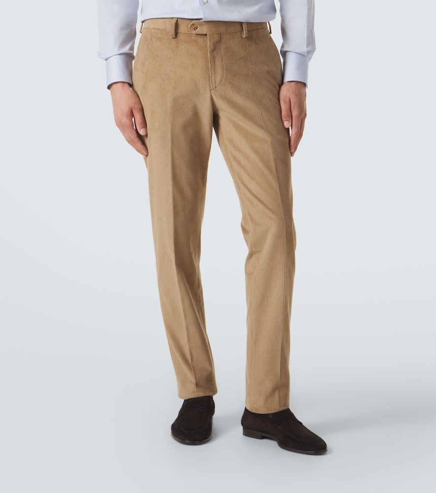Pantalones slim de pana de algodón - Lardini - Modalova
