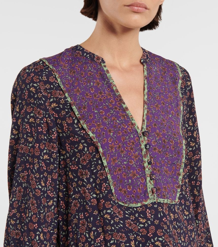 Blusa Betta de flores - Veronica Beard - Modalova