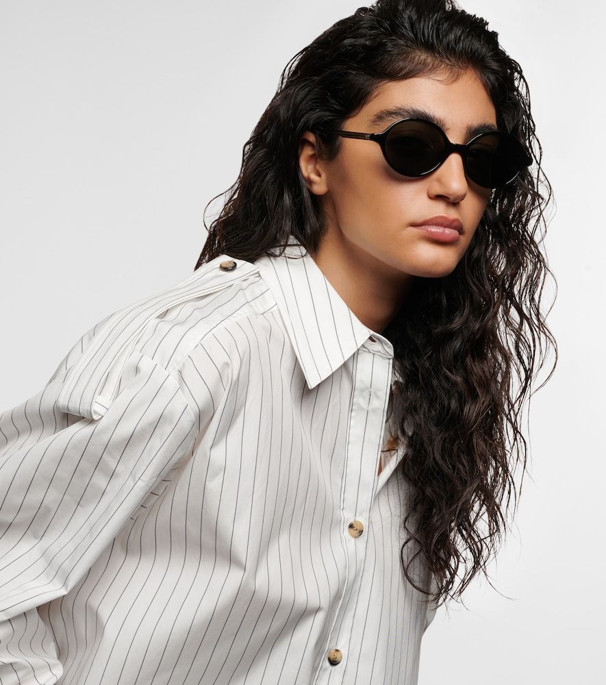 X Oliver Peoples Runde Sonnenbrille 2000C - Khaite - Modalova