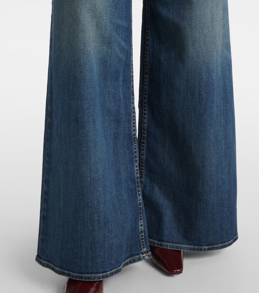 Jeans Rolland a gamba larga e vita media - Nili Lotan - Modalova