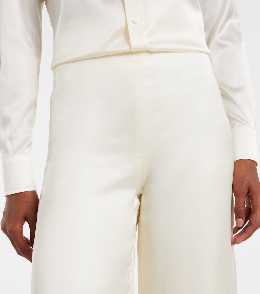 Weite Hose aus Satin - Ralph Lauren Collection - Modalova
