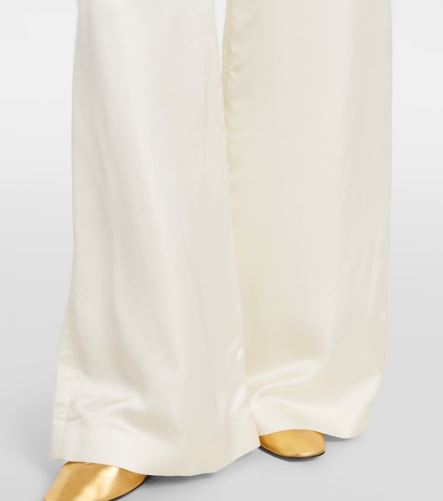 Weite Hose aus Satin - Ralph Lauren Collection - Modalova