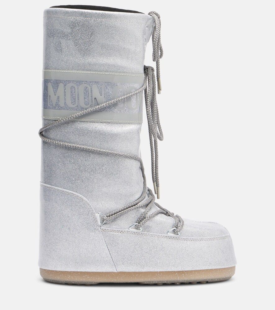 Schneestiefel Icon mit Glitter - Moon Boot - Modalova
