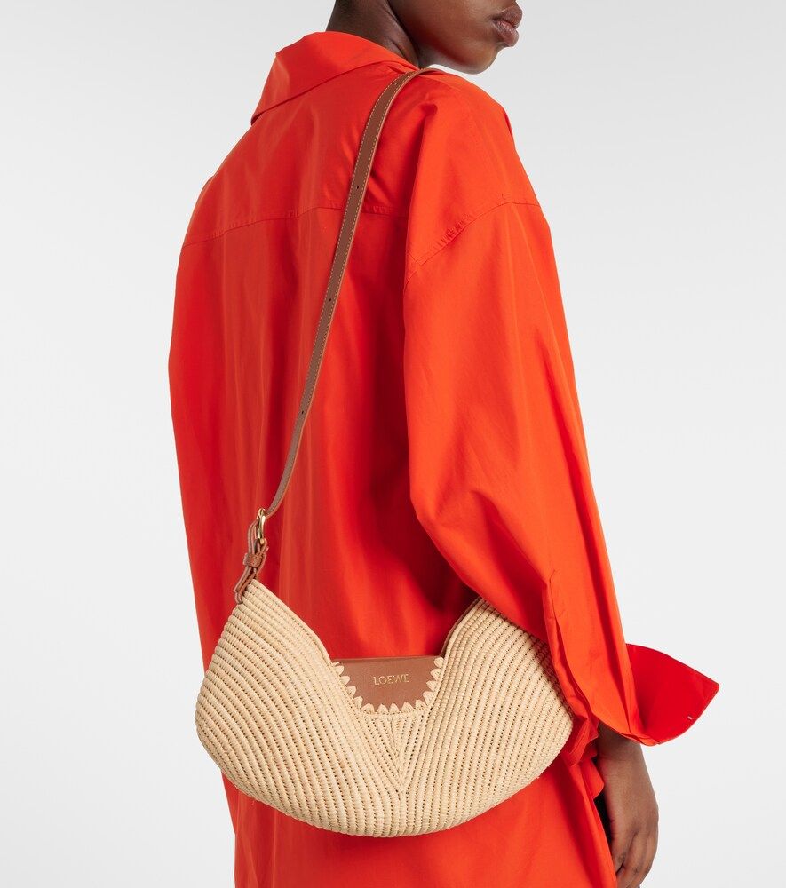 Bolso Paula's Ibiza Swing Medium de rafia - Loewe - Modalova