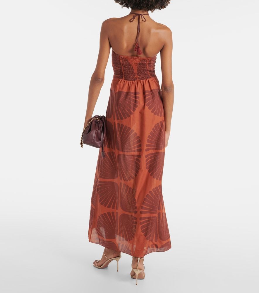 Vestido largo de algodón - Johanna Ortiz - Modalova