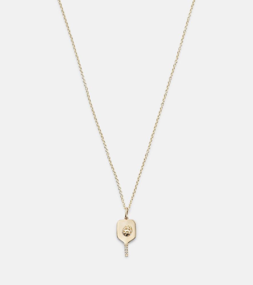 Collar Pickleball de oro de 14 ct con diamantes - Sydney Evan - Modalova