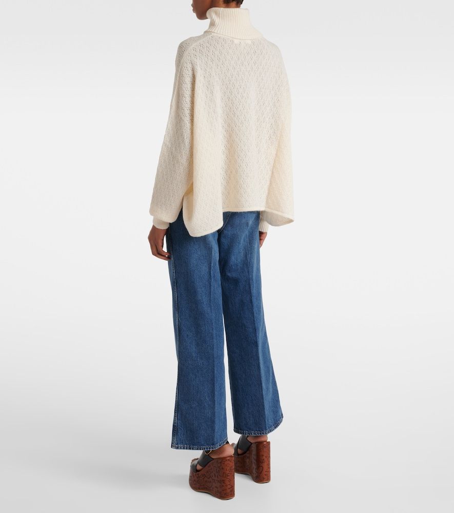 Chloé Jersey de pointelle de lana, alpaca y seda - Chloe - Modalova