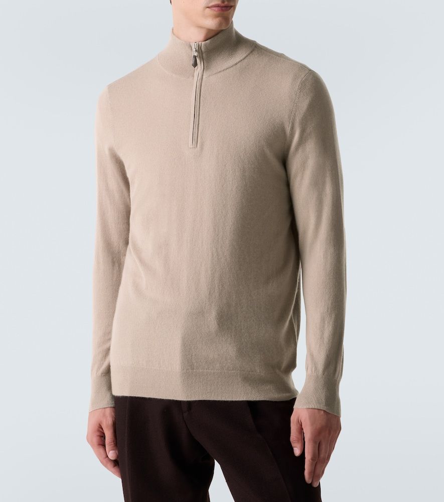 Mr Fenchurch cashmere half-zip sweater - Arch4 - Modalova