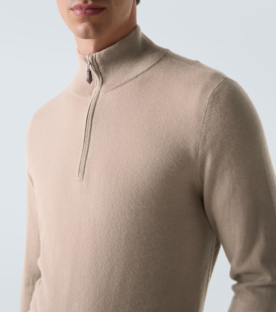 Mr Fenchurch cashmere half-zip sweater - Arch4 - Modalova