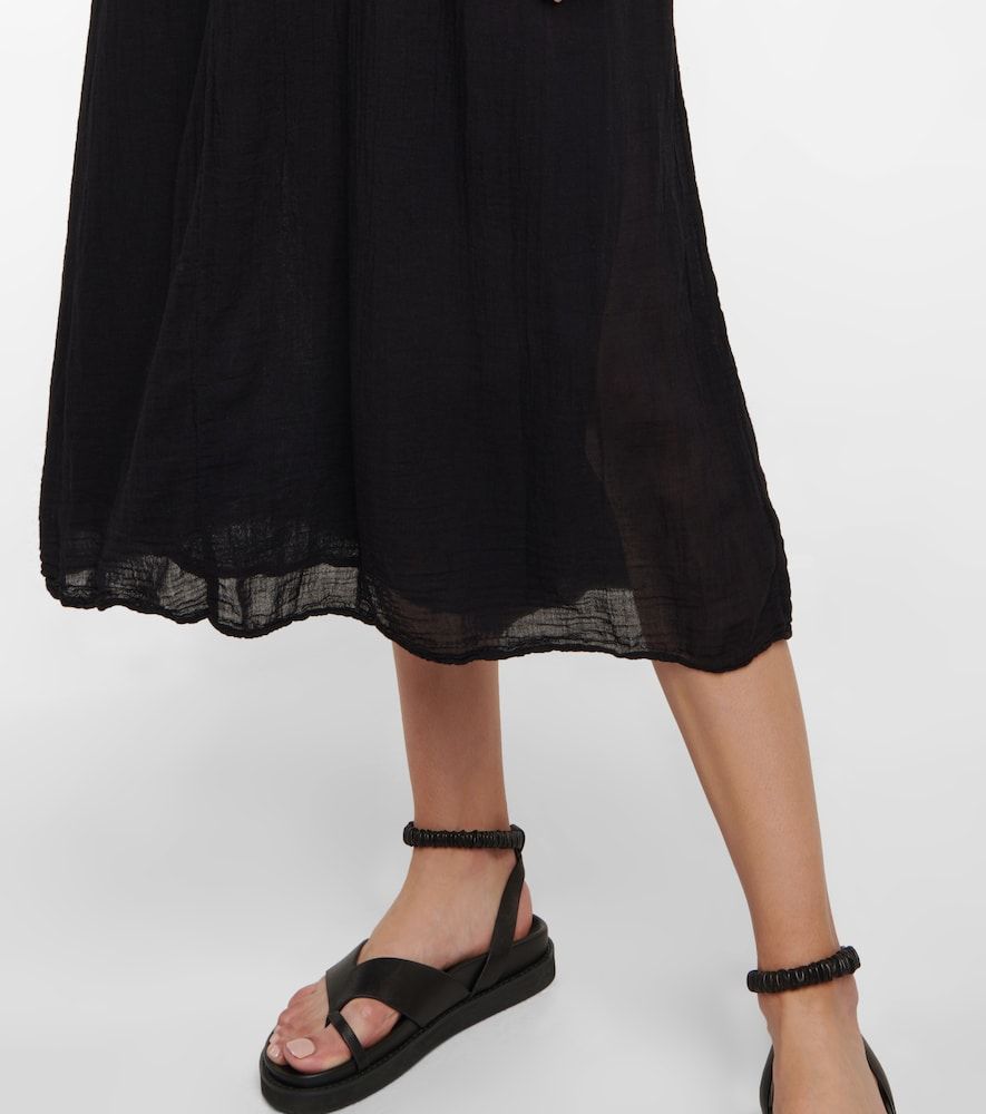Vestido largo Frankie de gasa de algodón - Velvet - Modalova