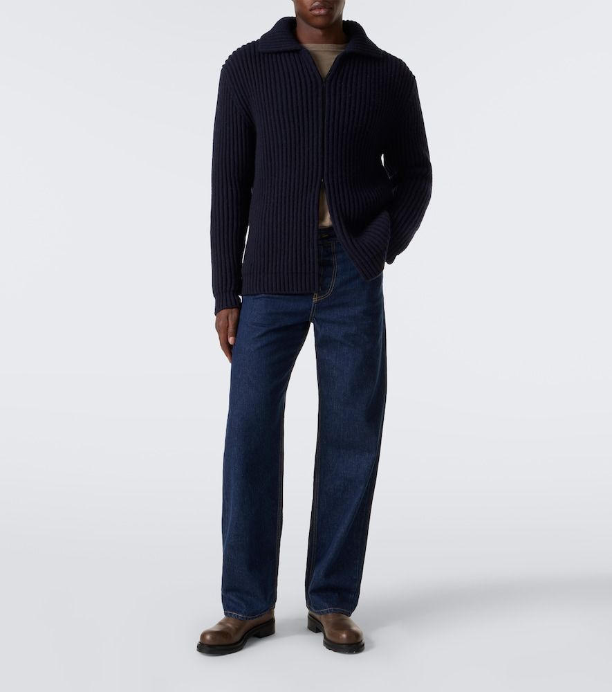 The Row Leather slip-on shoes - The Row - Modalova