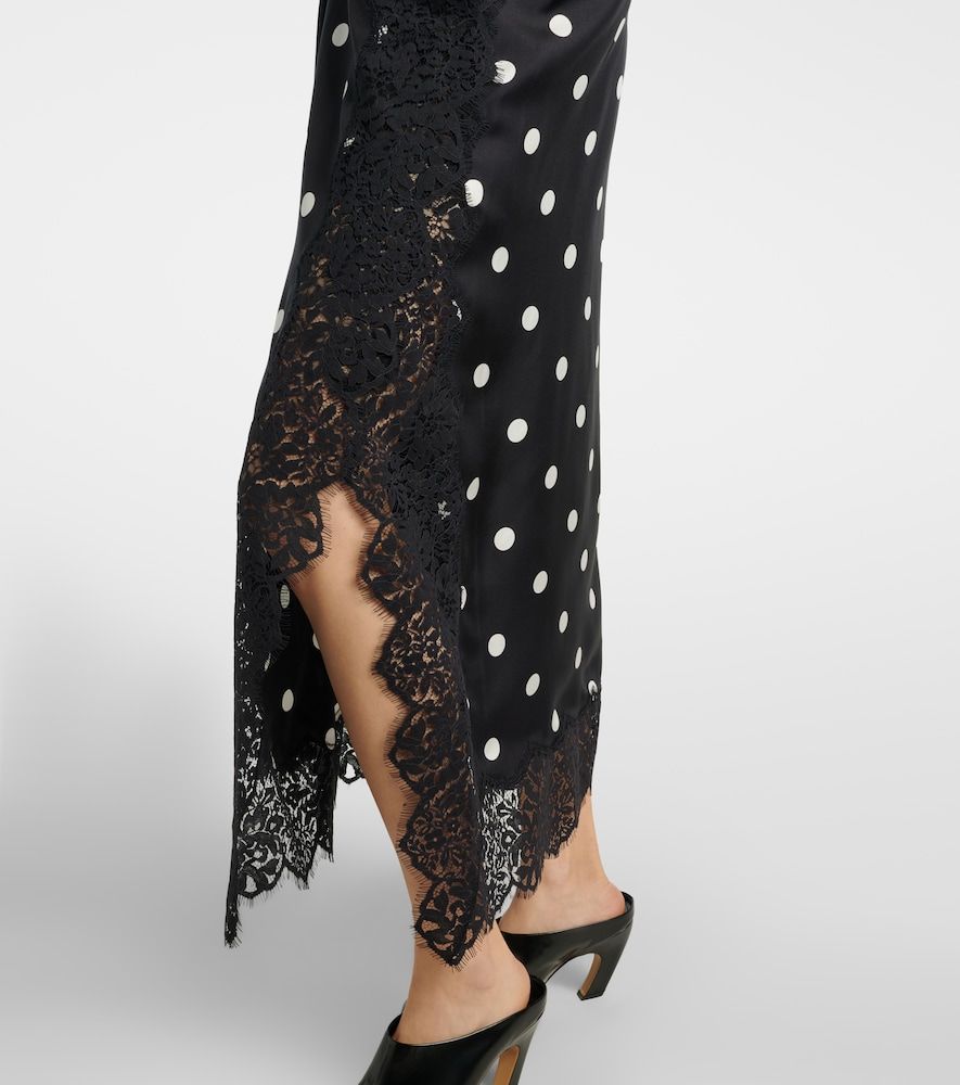 Abito sottoveste Capo in seta a pois - Sportmax - Modalova