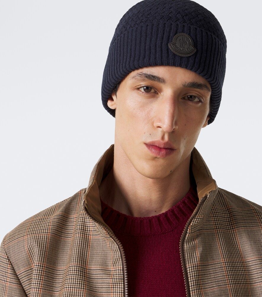 Moncler Wool and cashmere beanie - Moncler - Modalova