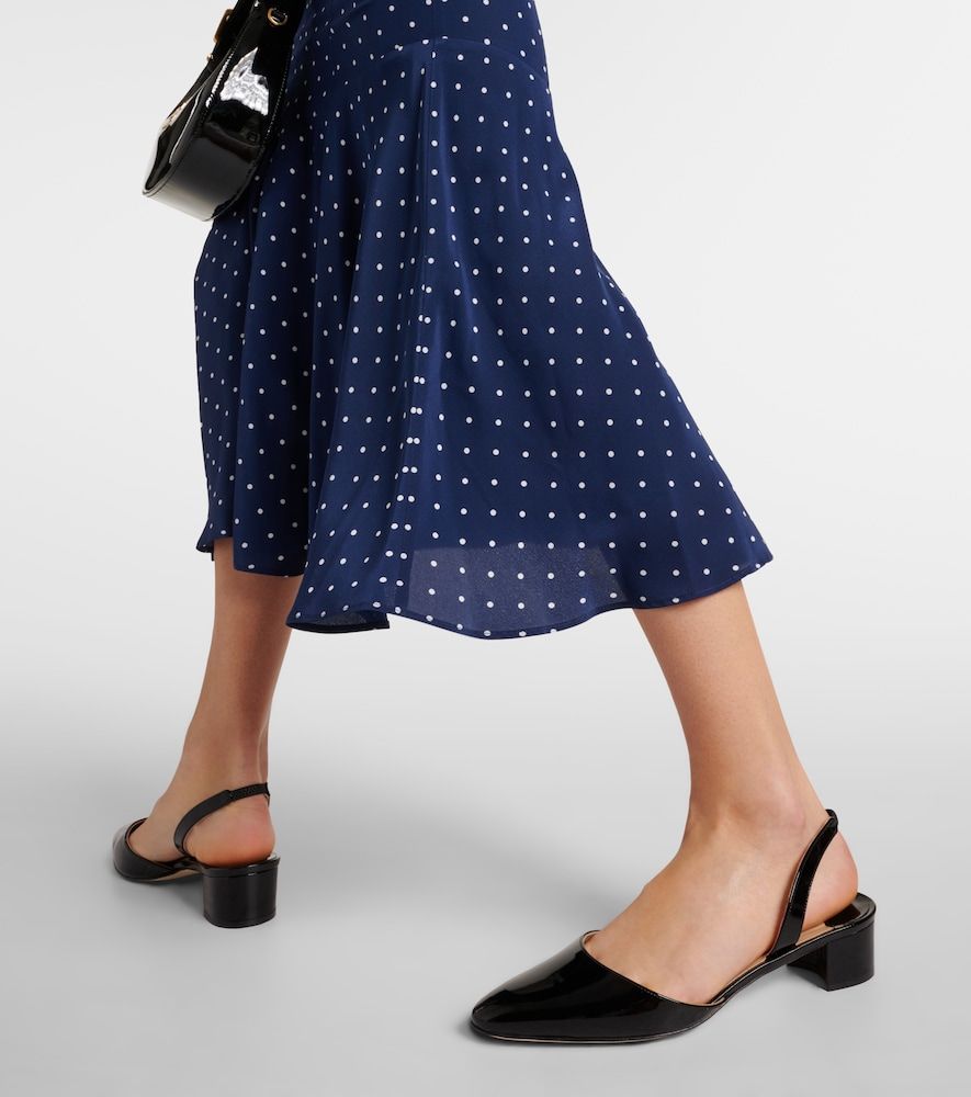 Slingback-Pumps Aspro 30 aus Lackleder - Manolo Blahnik - Modalova