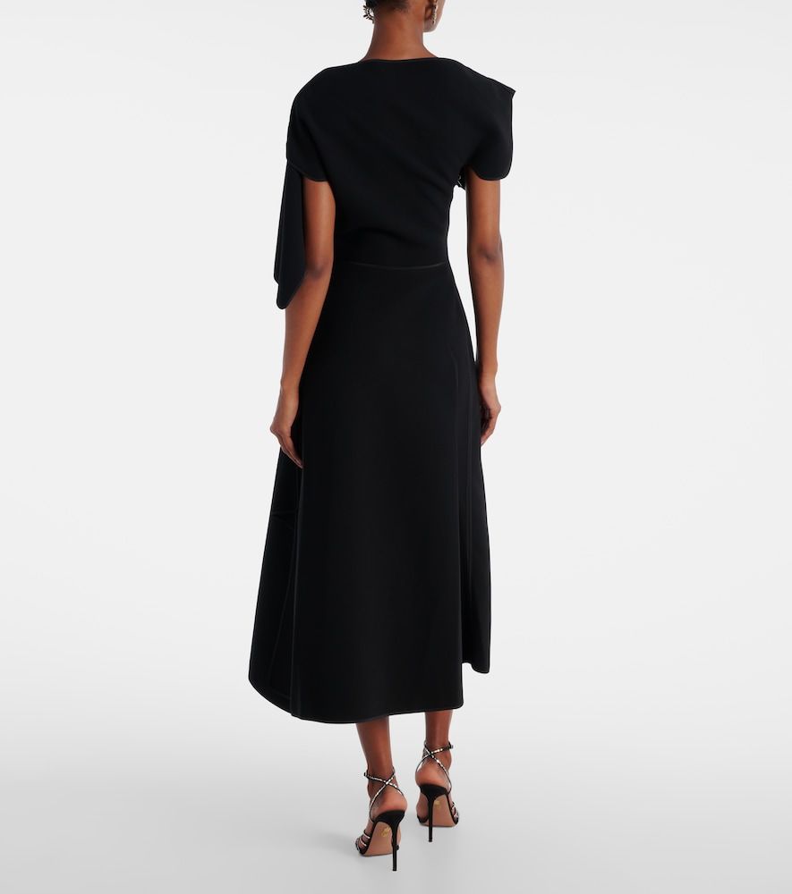 Vestido midi asimétrico Diadem drapeado - Maticevski - Modalova
