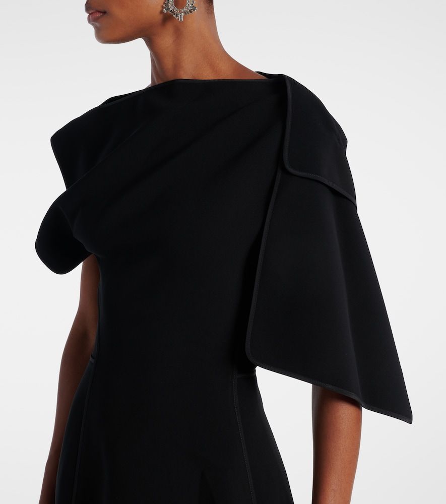 Vestido midi asimétrico Diadem drapeado - Maticevski - Modalova