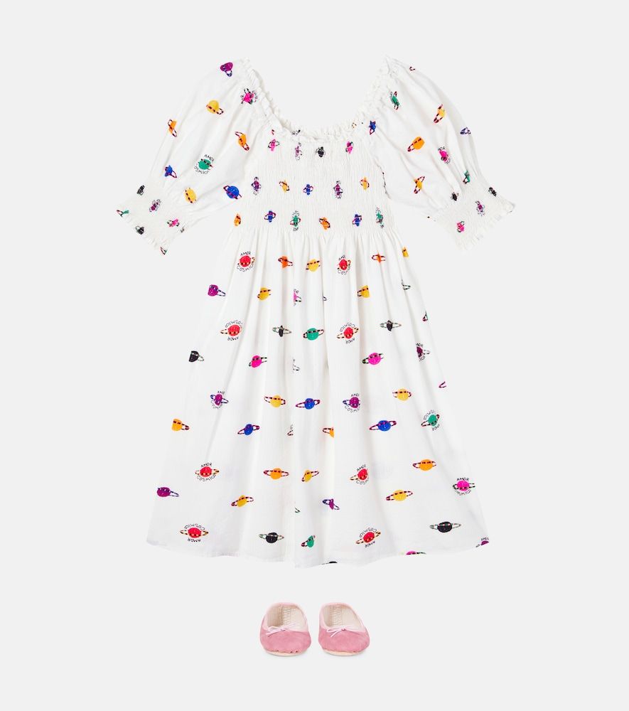 Fábula Vestido de algodón estampado - Fabula - Modalova