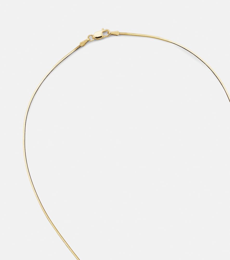 Collar con colgante de oro de 14 ct con diamantes - Roxanne First - Modalova