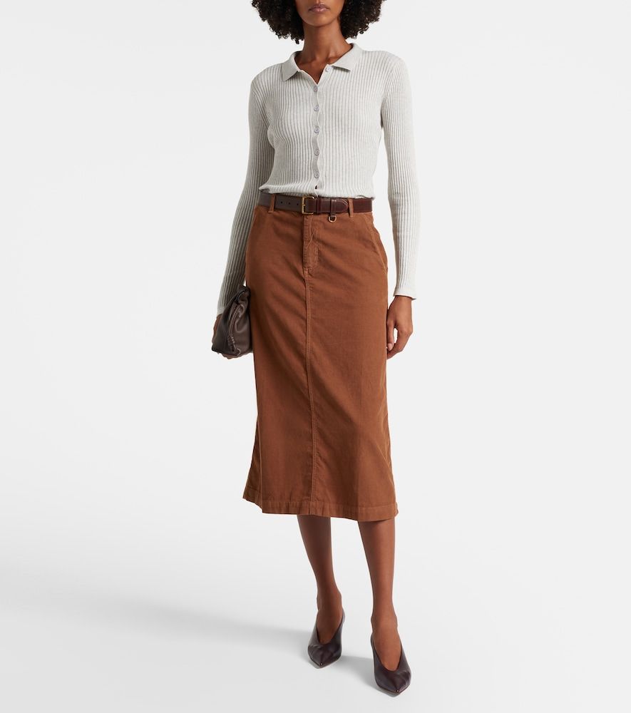 Polo Nikki in cotone e cashmere - Velvet - Modalova