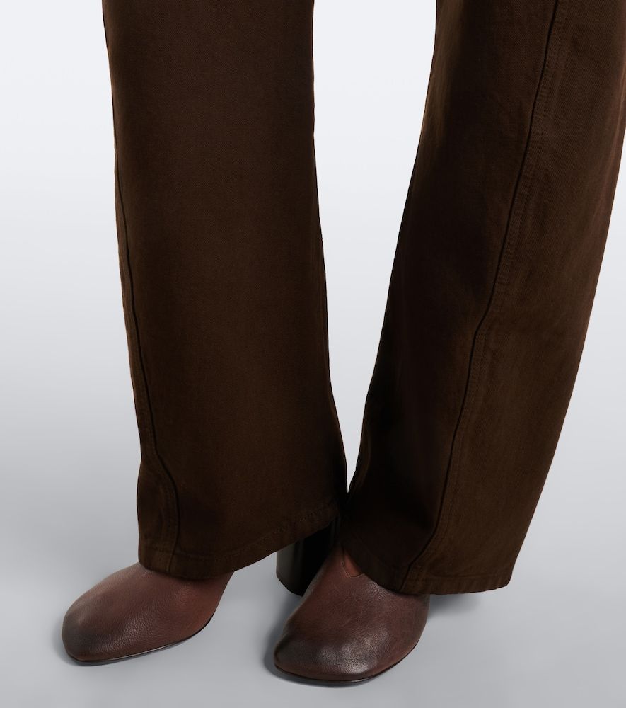 Twisted belted barrel-leg jeans - Lemaire - Modalova