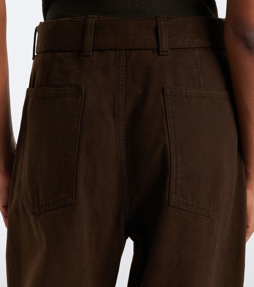 Twisted belted barrel-leg jeans - Lemaire - Modalova