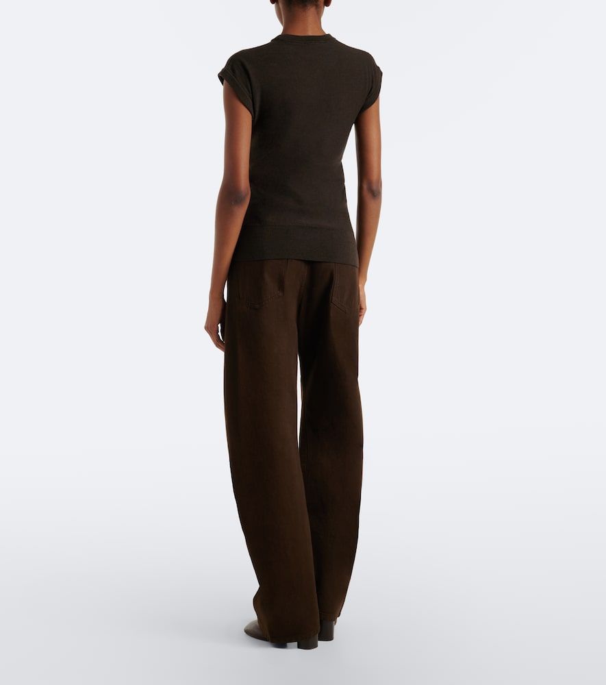Twisted belted barrel-leg jeans - Lemaire - Modalova