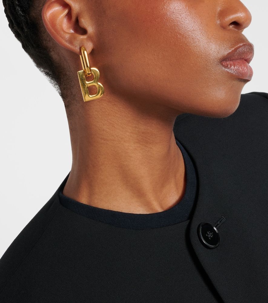 Balenciaga B Chain XL earrings - Balenciaga - Modalova